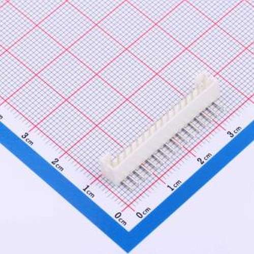 X2016WR-16-N0SN 线对板针座 1x16P 间距:2mm 弯插