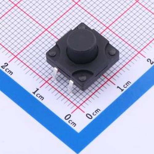 HX TS128CJFS 250gf 轻触开关 12*12*8mm 插件 轻触开关 插件