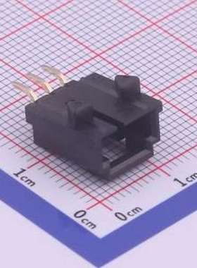 X9556WRS-03-9TV01 线对板针座 1x3P 间距:2.54mm 卧贴 SMD,P=2.5