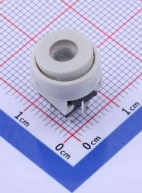 K6-6136D03-N1 轻触开关 蓝色无锁带灯开关 插件