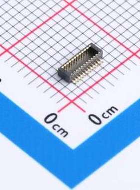 IPCB04151M20B7V 板对板与背板连接器 PIN:20P 间距:0.4mm 公 SMD