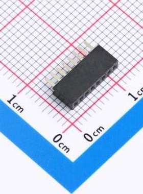 HC-PM127-4.3H-1x8PZ 排母 间距1.27mm 1x8Pin 直插 PC2.4 H4.3