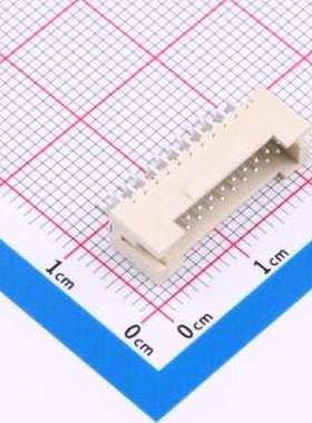 HDGC1500WRA-S-2X11P 线对板针座 DHGC1.5带扣卧贴 2X11P SMD,P=1