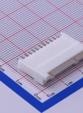 HX20018-12BH 线对板针座 1x12P 间距:2mm 直插 白色 插件,P=2mm