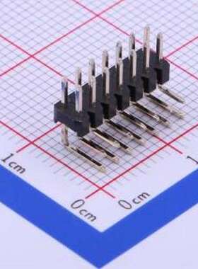 MTP220-1207R1 排针 间距:2mm 2x7P 弯插 方针 弯插,P=2mm