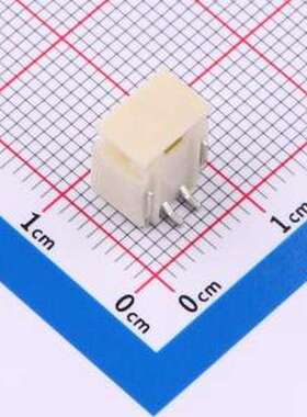 HX BM02B-PASS-TF 线对板针座 1x2P 间距:2mm 立贴 系列:PA SMD,P
