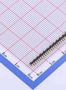 X1311WVS-23J-C18D42R1 排针 2x23P 间距:1.27mm 方针 弯插,P=1.2