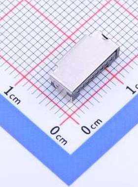 HYCW103-TF08-375B SD卡/存储卡连接器 TF 短体不带检测PIN 3.75H
