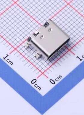 TYPE C-CQ-105PWB USB连接器 Type-C 母 卧贴 SMD