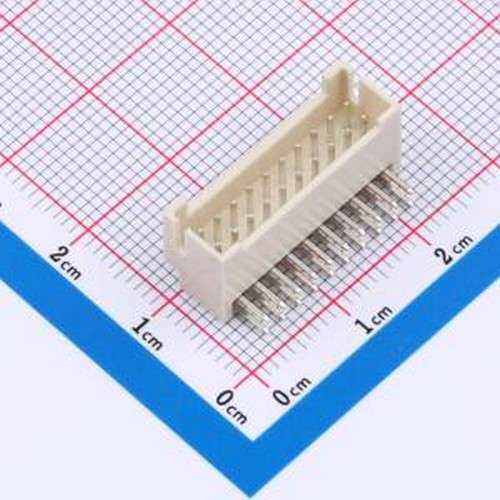 PHB-20AWD 线对板针座 2x10P 间距:2mm 弯插 弯插,P=2mm