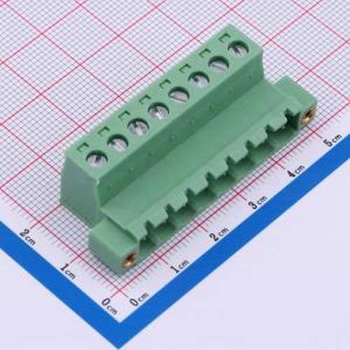 DB2EKRP-5.08-8P-GN-S 插拔式接线端子 5.08mm 1x8P 排数:1 每排P