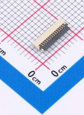 GT-F0501SR10-14S1101 FFC/FPC连接器 翻盖式 下接 P数:14P 间距: