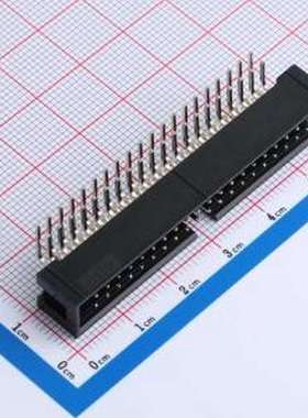 DS1013-40RSiB-B-0 IDC刺破式连接器(牛角/简牛) 2.54mm 2x20P 排