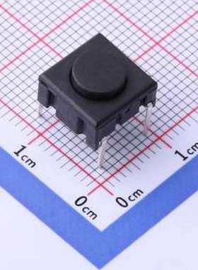 UK-B02154A-G6.4 轻触开关 10*10*6.35mm 直插 轻触开关 插件