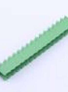 DB2EV-5.0-16P-GN 插拔式接线端子 5mm 排数:1 每排P数:16 绿色