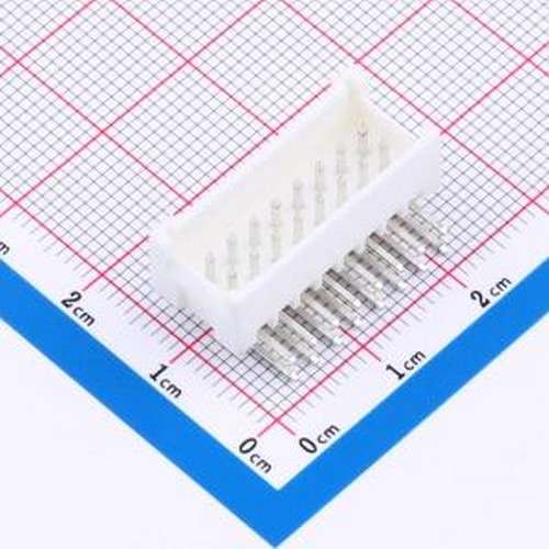 XHZ-16AW 线对板针座 2x8P 间距:2.5mm 弯插 弯插,P=2.5mm