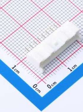 KH-A2026-09A 线对板针座 系列:PA 间距:2mm 1x9P 白色 插件,P=2m