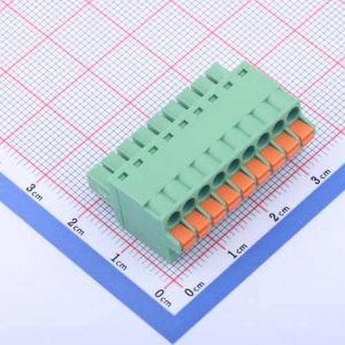 DB2EKD-3.5-9P-GN 插拔式接线端子 3.5mm 1x9P 排数:1 每排P数:9