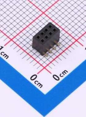 FH1.27-02-04PWS 排母 1.27FH H4.3 2x4Pin SMT U型PC4.8 PB4.6 6