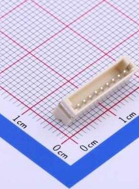 HX15001-9AWB 线对板针座 1x9P 间距:1.5mm 卧贴 SMD,P=1.5mm,卧