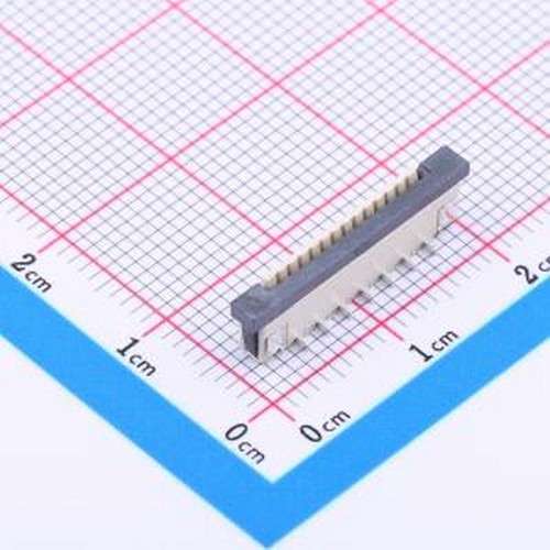 1.0K-GL-13PB FFC/FPC连接器 间距:1mm P数:13P 抽屉式 单侧触点/
