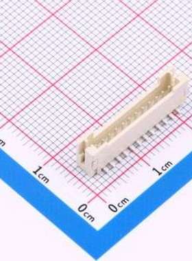 HDGC1508WVA-S-12P 线对板针座 DHGC1.5带扣立贴 12P SMD,P=1.5mm