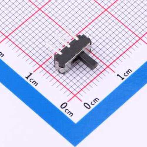 MS-22D10-G040 滑动开关 六脚两档微型拨动开关G4.0mm DIP-6P,9x3