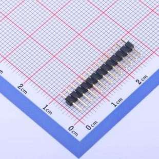 排针 1x13P 插件 13I P=2mm 方针 C40D28 2mm X4611WV 间距