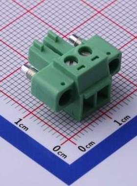 1827703 插拔式接线端子 3.81mm 1x2P 排数:1 每排P数:2 螺丝固定