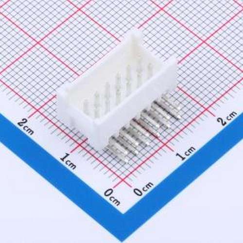 XHZ-12AW 线对板针座 2x6P 间距:2.5mm 弯插 弯插,P=2.5mm