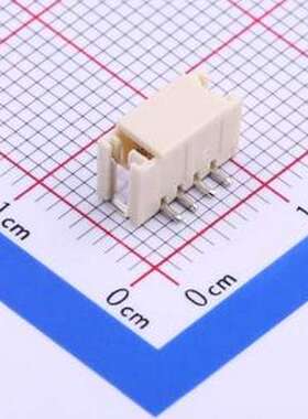HX15001-4AB 线对板针座 1x4P 间距:1.5mm 立贴 SMD,P=1.5mm