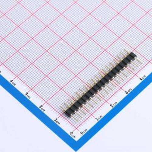 XDZ254C-1-18-Z-3.0-G1 排针 1x18P 间距:2.54mm 圆针 直插 插件,