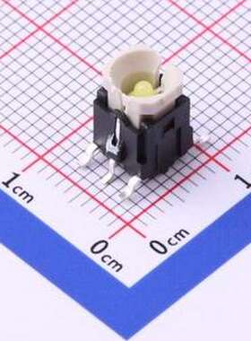 K6-6270S01 轻触开关 白色带灯开关 SMD