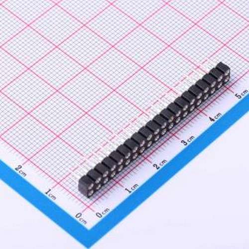 MF254V-12-40-0743 排母 间距:2.54mm 2x20P 直插 插件,P=2.54mm