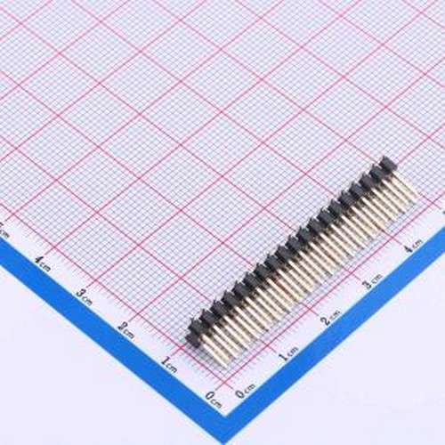 X6521WVS-2x19H-C60D74 排针 2x19P 间距:2.54mm 方针 SMD,P=2.54