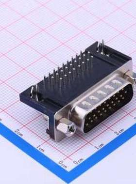 Z-SUBHRDM607A022 D-Sub/VGA连接器 HDR MALE 90° SOLDER TYPE