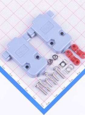 D-DH0009P0-0000 连接器外壳 DH-9P 灰色 组装壳（含配件螺丝螺扣