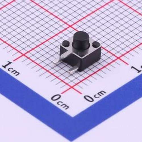 TS-1091B-A3B3-D2 轻触开关 4.5*4.5*4.5mm 卧插 轻触开关 插件