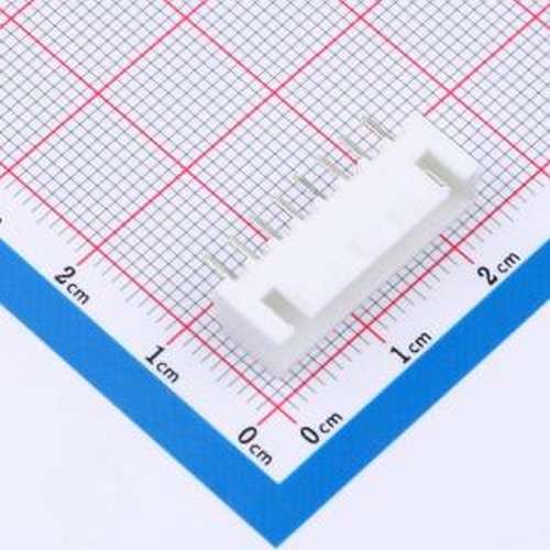 TJC3B-8A-Z 线对板针座 1x8P 间距:2.5mm 直插 插件,P=2.5mm