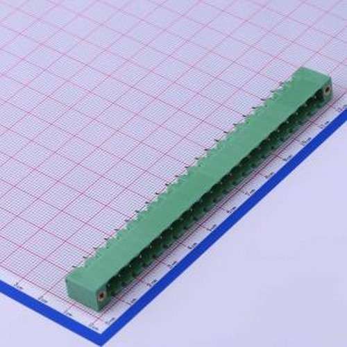 DB2EVM-5.08-22P-GN 插拔式接线端子 5.08mm 1x22P 排数:1 每排P