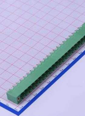 DB2EVM-5.08-22P-GN 插拔式接线端子 5.08mm 1x22P 排数:1 每排P