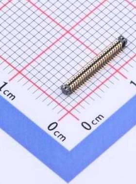 AXT454124 板对板与背板连接器 间距:0.4mm PIN:54P 立贴 SMD,P=0