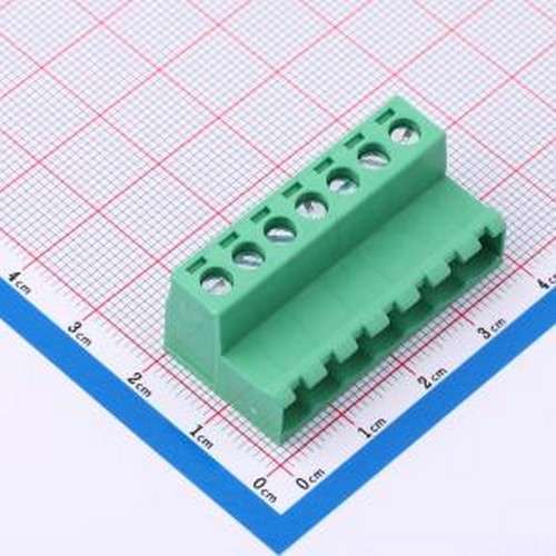 MX2EDGRK-5.08-07P-GN01-Cu-Y-A 插拔式接线端子 5.08mm 1x7P 排