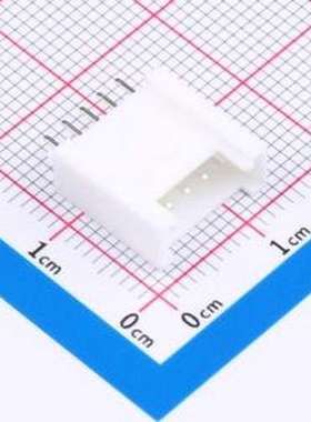 HC-HYH-5A 线对板针座 1x5P 间距:2mm 直插 插件,P=2mm