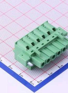 2EDGKDFM-5.08-06P-14-00A(H) 插拔式接线端子 5.08mm 1x6P 排数: