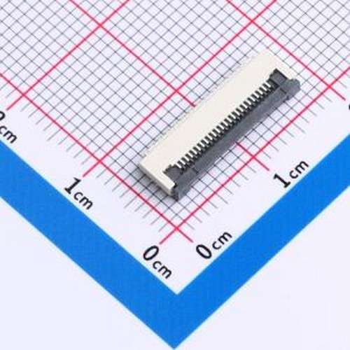 HB-FPC-05FGXJ-H2024P FFC/FPC连接器 0.5 Pitch掀盖卧式下接(H=2