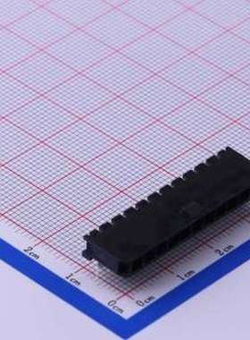 C3030WR-F-11P 线对板针座 1x11P 间距:3mm 弯插 黑色 弯插,P=3mm