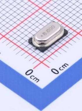 S4T80000ZWLAC 无源晶振 8MHz ±20ppm 20pF HC-49S-SMD-2P-Mini