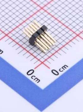 X1321WV-2x03J-C30D23 排针 2x3P 间距:1.27mm 方针 插件,P=1.27m
