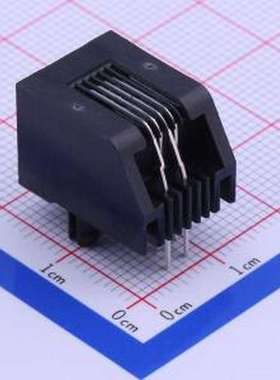 5555165-2 以太网连接器(RJ45 RJ11) 不带LED 插件